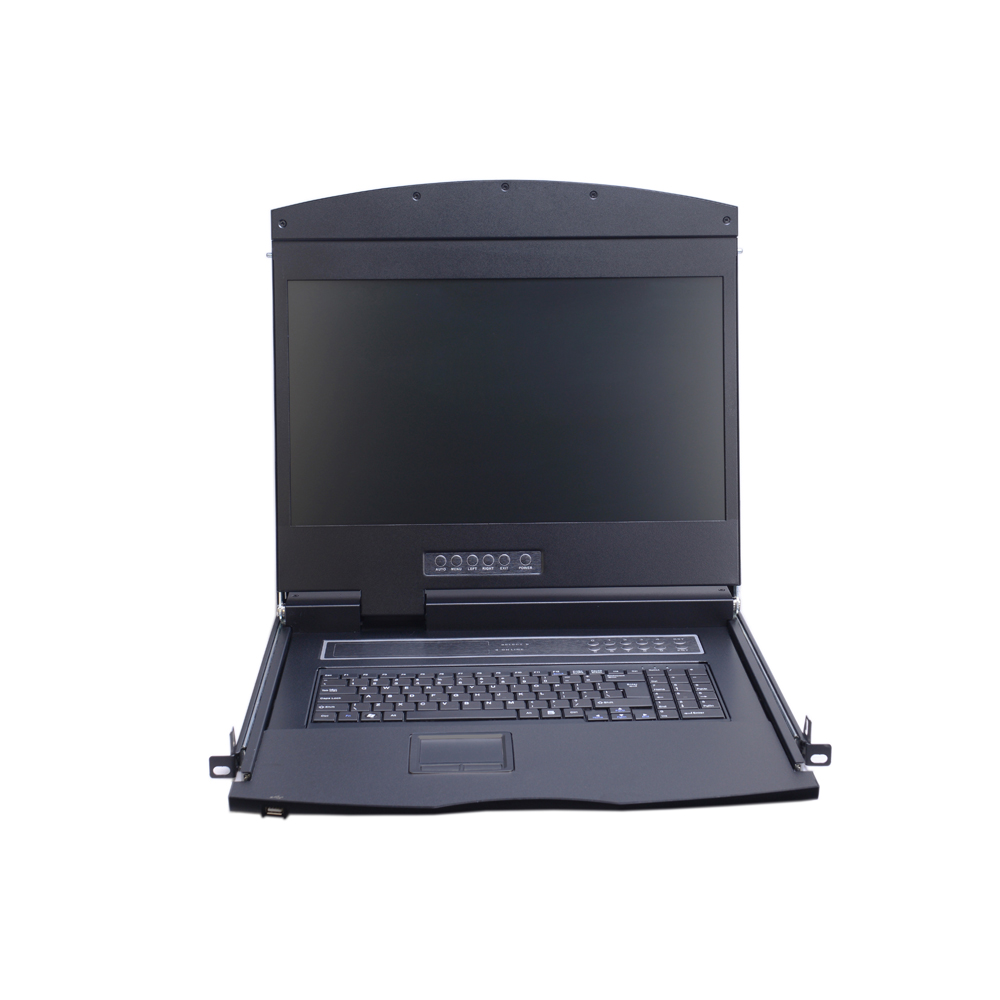 AS-9100HLS(Single Rail, 19” HDMI LCD KVM Switch)